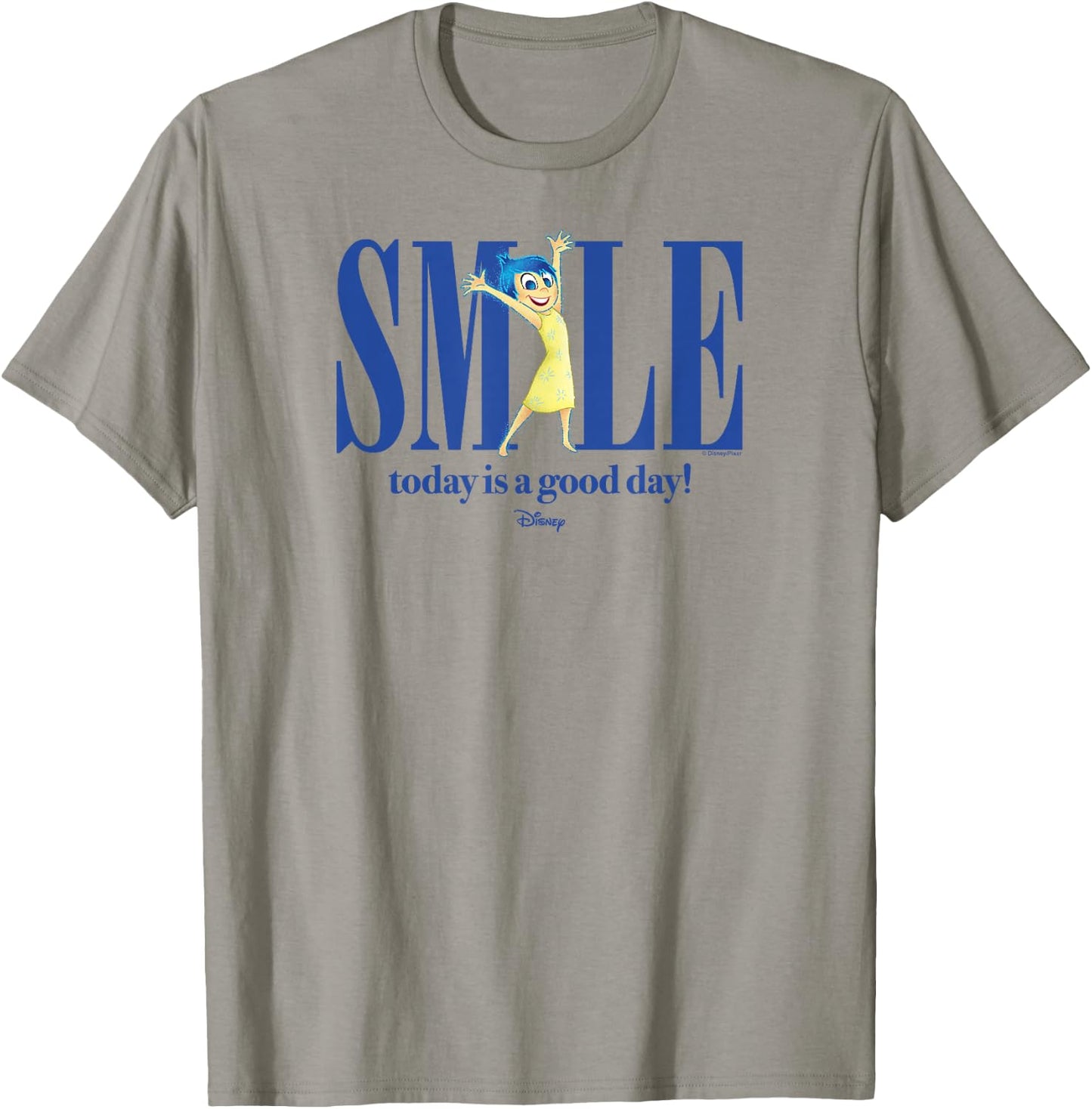 Inside Out 2 - Joy Movie Character Smile Today is A Good Day T-Shirt - T-Shirt | Sand