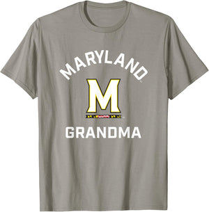 University of Maryland Terrapins Arched Grandma T-Shirt - T-Shirt | Sand