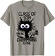 I'm Fine It's Fine Cat Class Of 2029 T-Shirt - T-Shirt | Sand