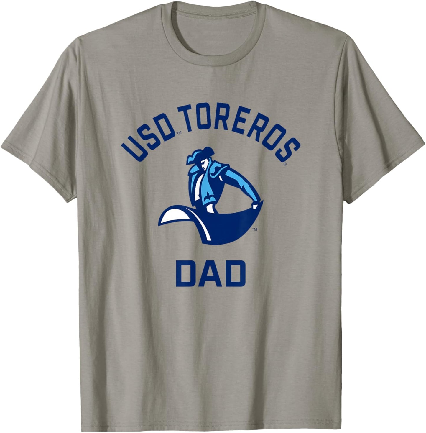 University of San Diego Toreros Arched Dad T-Shirt - T-Shirt | Sand
