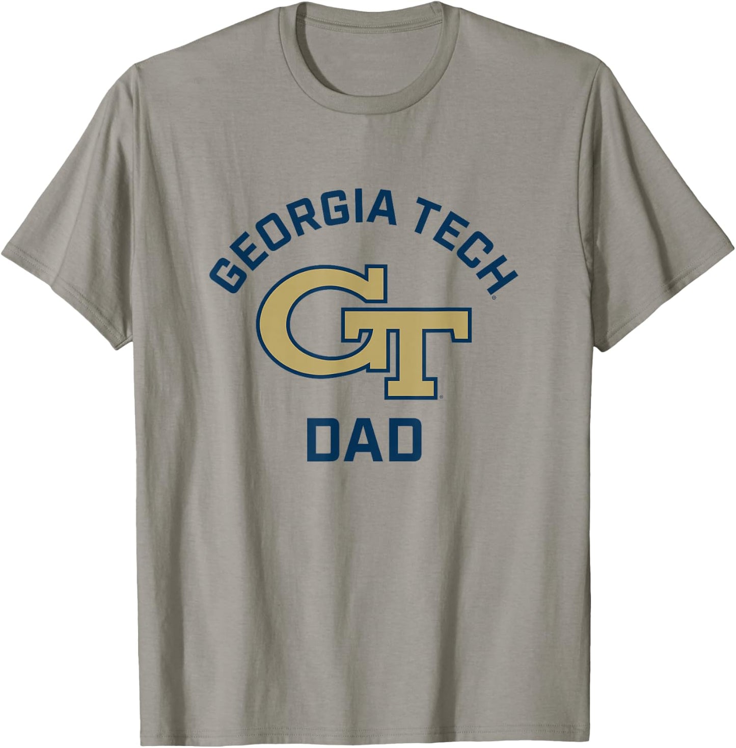 Georgia Tech Yellow Jackets Arched Dad T-Shirt - T-Shirt | Sand