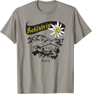 Eagles Nest Kehlstein House Berchtesgaden Bavaria T-Shirt - T-Shirt | Sand
