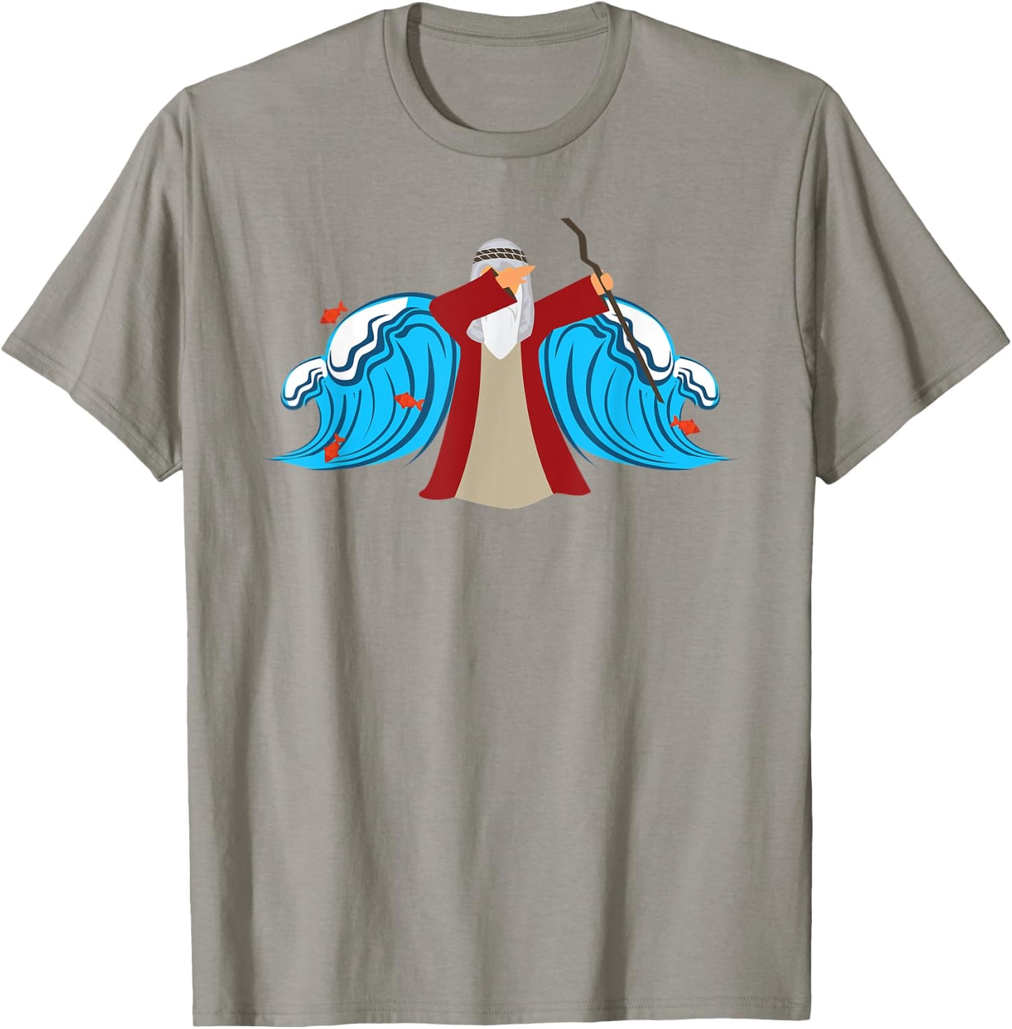 Dabbing Moses Dancing Dab Kids Adults T-Shirt - T-Shirt | Sand