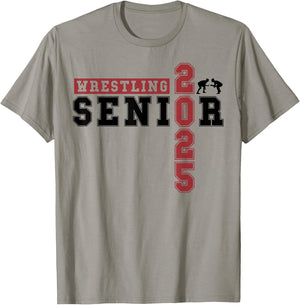 Wrestling Senior Night Wrestling Senior 2025 Graduation 69 T-Shirt - T-Shirt | Sand