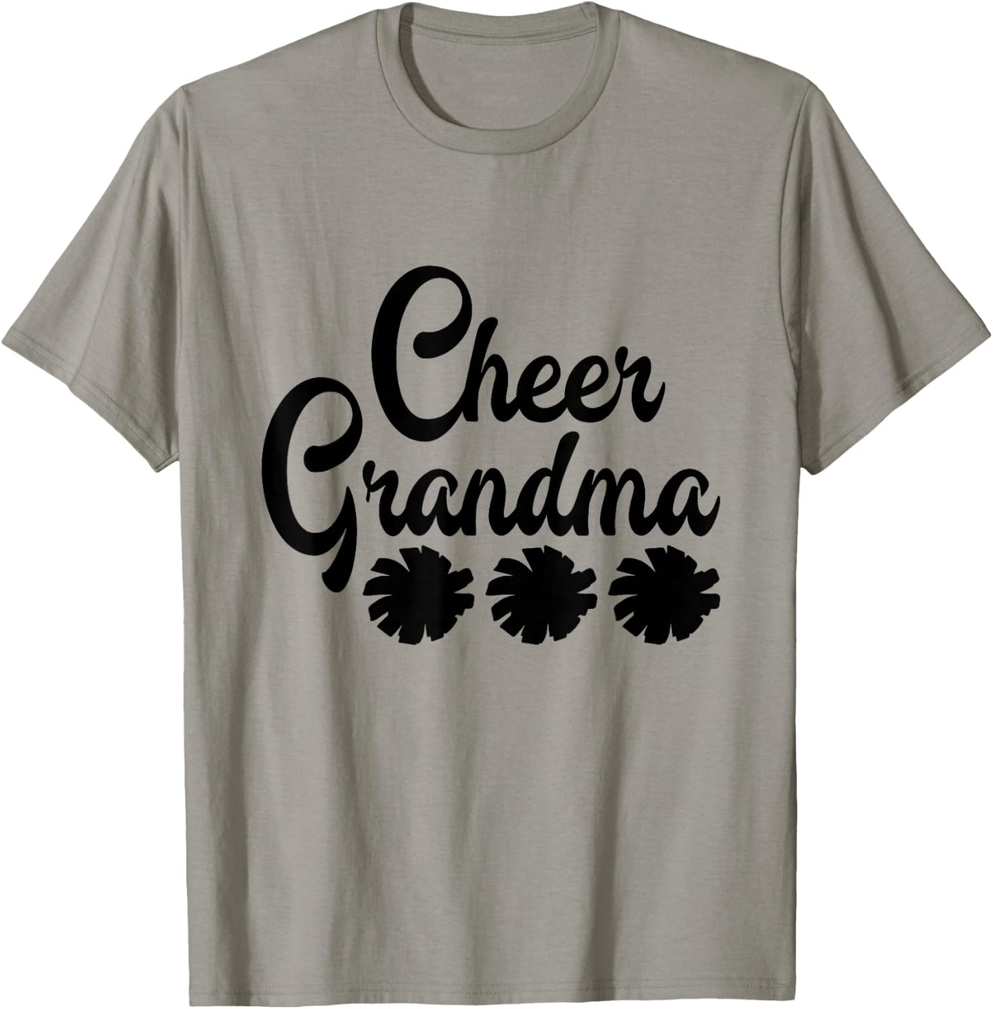Cheer Grandma Cheerleading Grandmother Cheerleader T-Shirt - T-Shirt | Sand