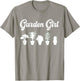 Farmer Girl Garden Gardening Planting Lovers Garden Girl T-Shirt - T-Shirt | Sand