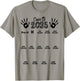 Class of 2035 Grow With Me Shirt Handprint Pre-K 12th Grade T-Shirt - T-Shirt | Sand