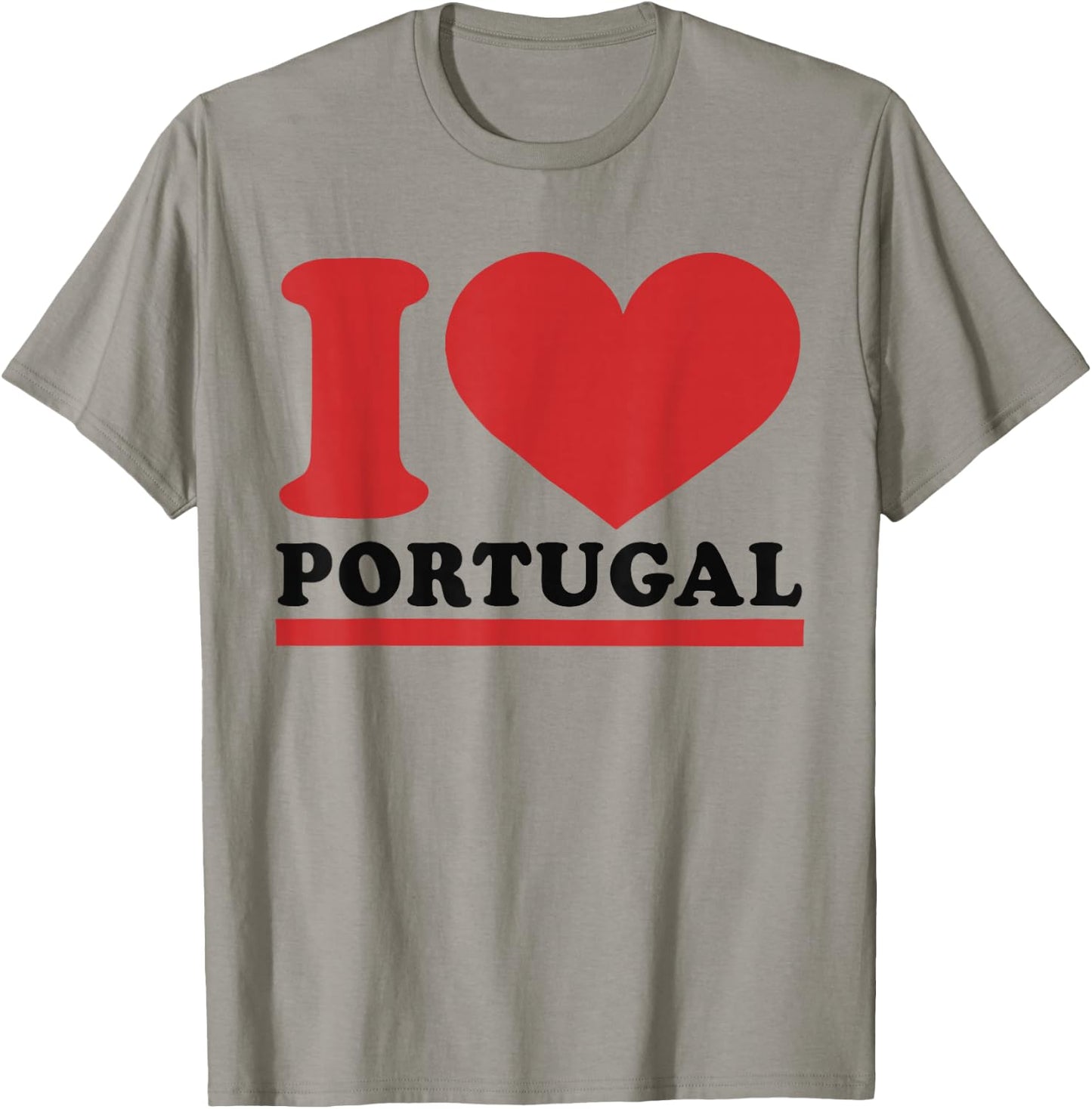 Portugal Heart - I Love Portugal T-Shirt - T-Shirt | Sand