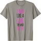 I Run Like A Girl Try To Keep Up Funny Running Gifts Shirts T-Shirt - T-Shirt | Sand