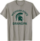 Michigan State MSU Spartans Arched Grandpa T-Shirt - T-Shirt | Sand