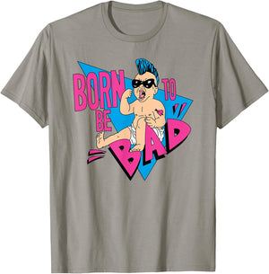 Ripple Junction Born to be Bad Mohawk Baby T-Shirt - T-Shirt | Sand