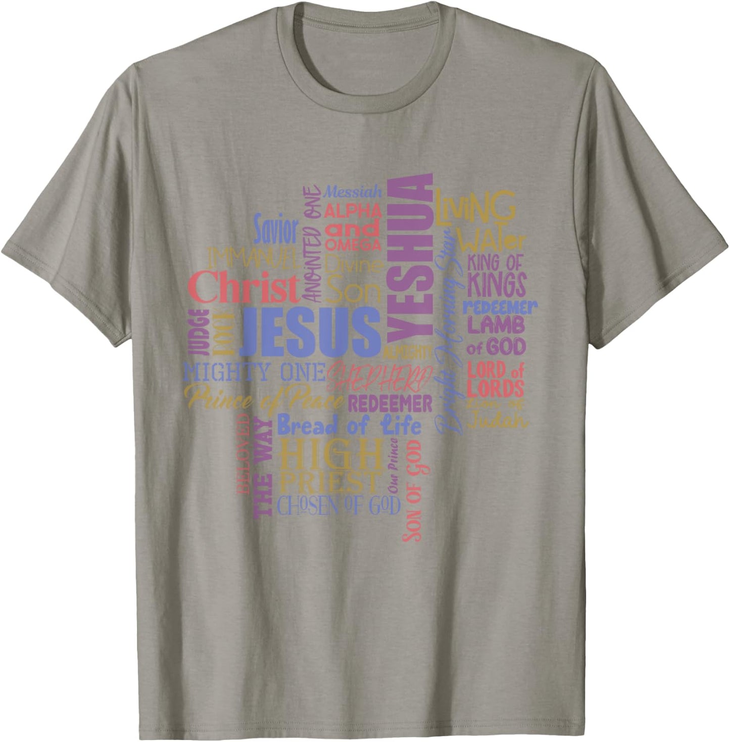 Jesus Is My God King My Lord Savior Lion of Judah Christian T-Shirt - T-Shirt | Sand