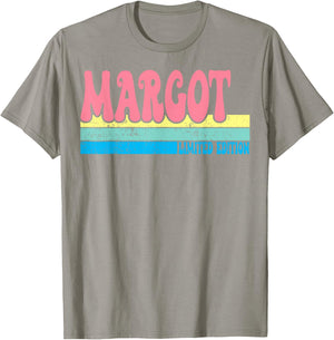 MARGOT Name Personalized Cute Idea Groovy Women MARGOT T-Shirt - T-Shirt | Sand