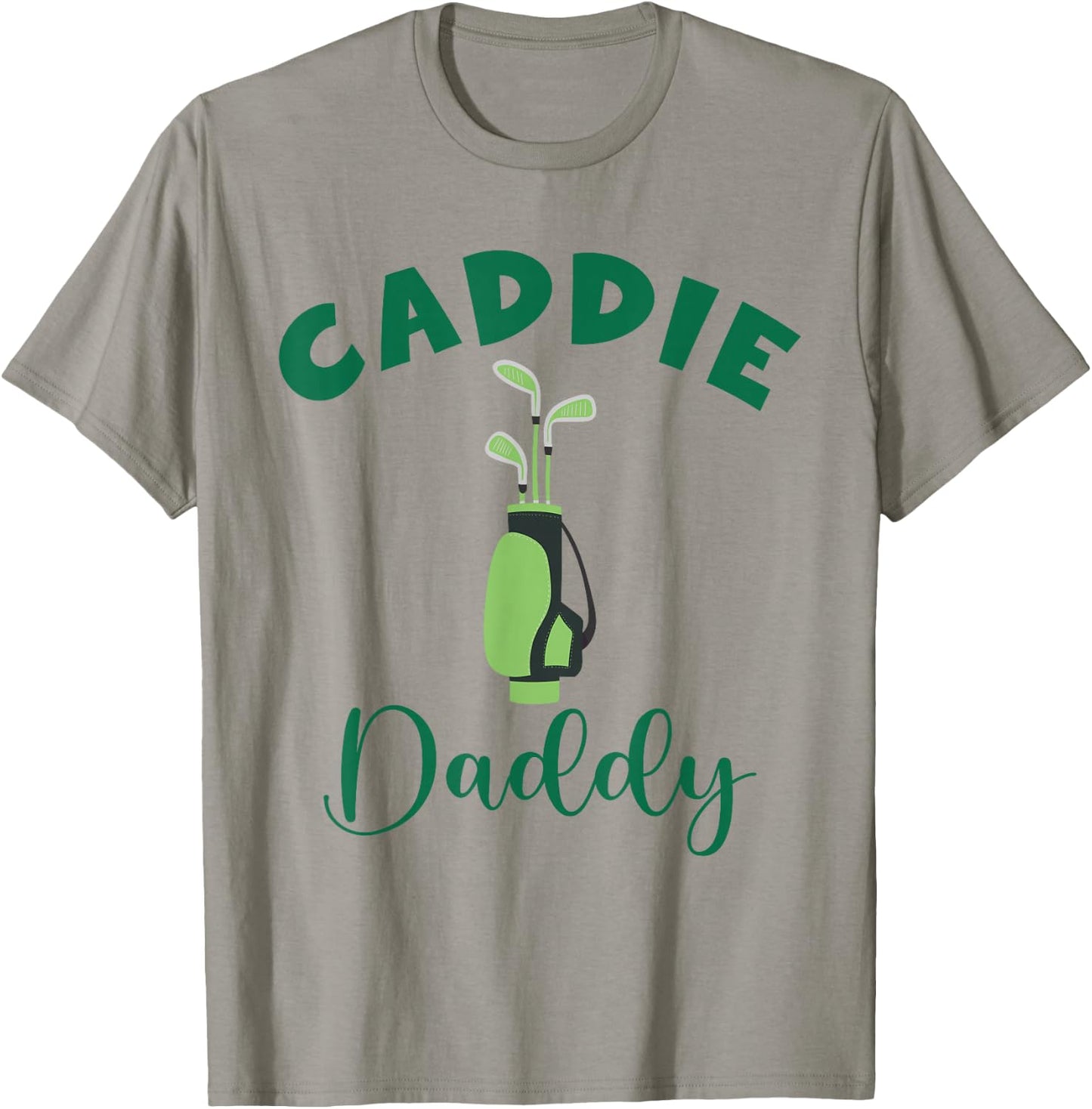 Caddie Daddy Matching Hole in One Birthday Golfer T-Shirt - T-Shirt | Sand