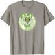 Pokémon Sprigatito Sparkle Geometric Portrait Icon T-Shirt - T-Shirt | Sand