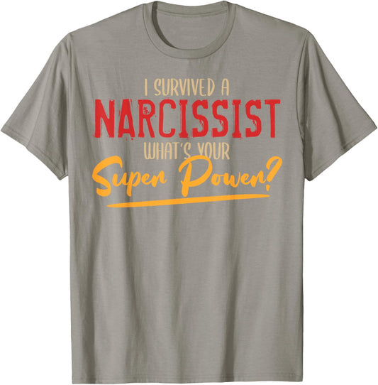 Funny Narcissist Ex Husband Wife Happily Newly Divorced T-Shirt - T-Shirt | Sand