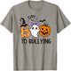 Boo To Bullying For Unity Day And Halloween Anti Bullying T-Shirt - T-Shirt | Sand