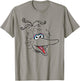 Sesame Street Big Bird Retro Sketch Face Halloween Costume T-Shirt - T-Shirt | Sand
