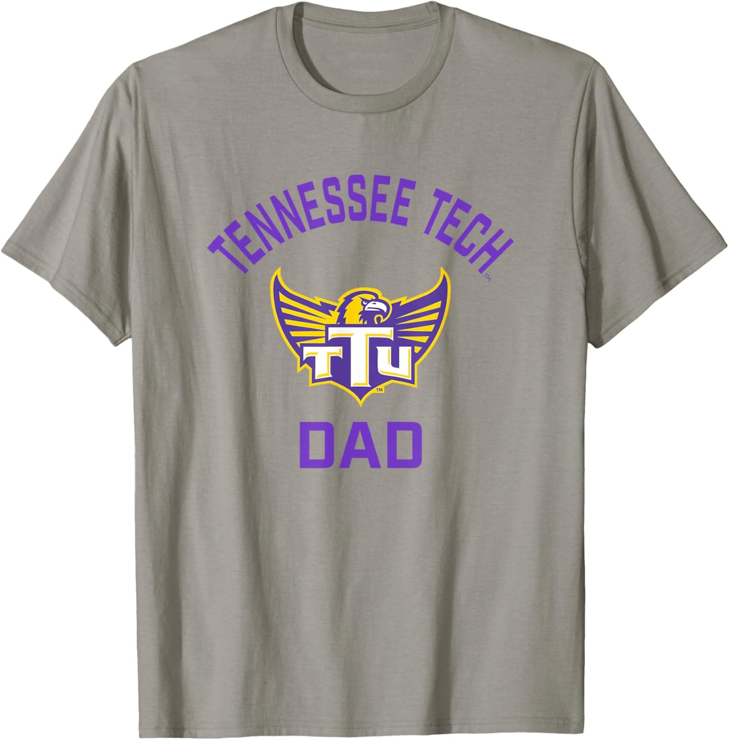 Tennessee Tech Golden Eagles Arched Dad T-Shirt - T-Shirt | Sand