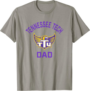 Tennessee Tech Golden Eagles Arched Dad T-Shirt - T-Shirt | Sand
