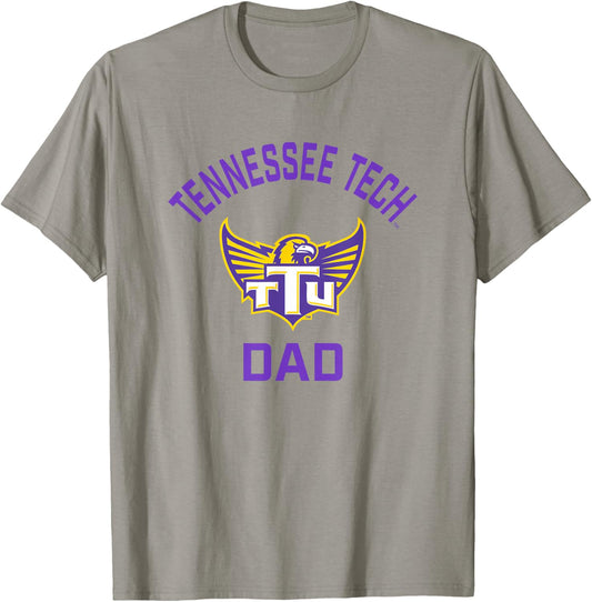 Tennessee Tech Golden Eagles Arched Dad T-Shirt - T-Shirt | Sand
