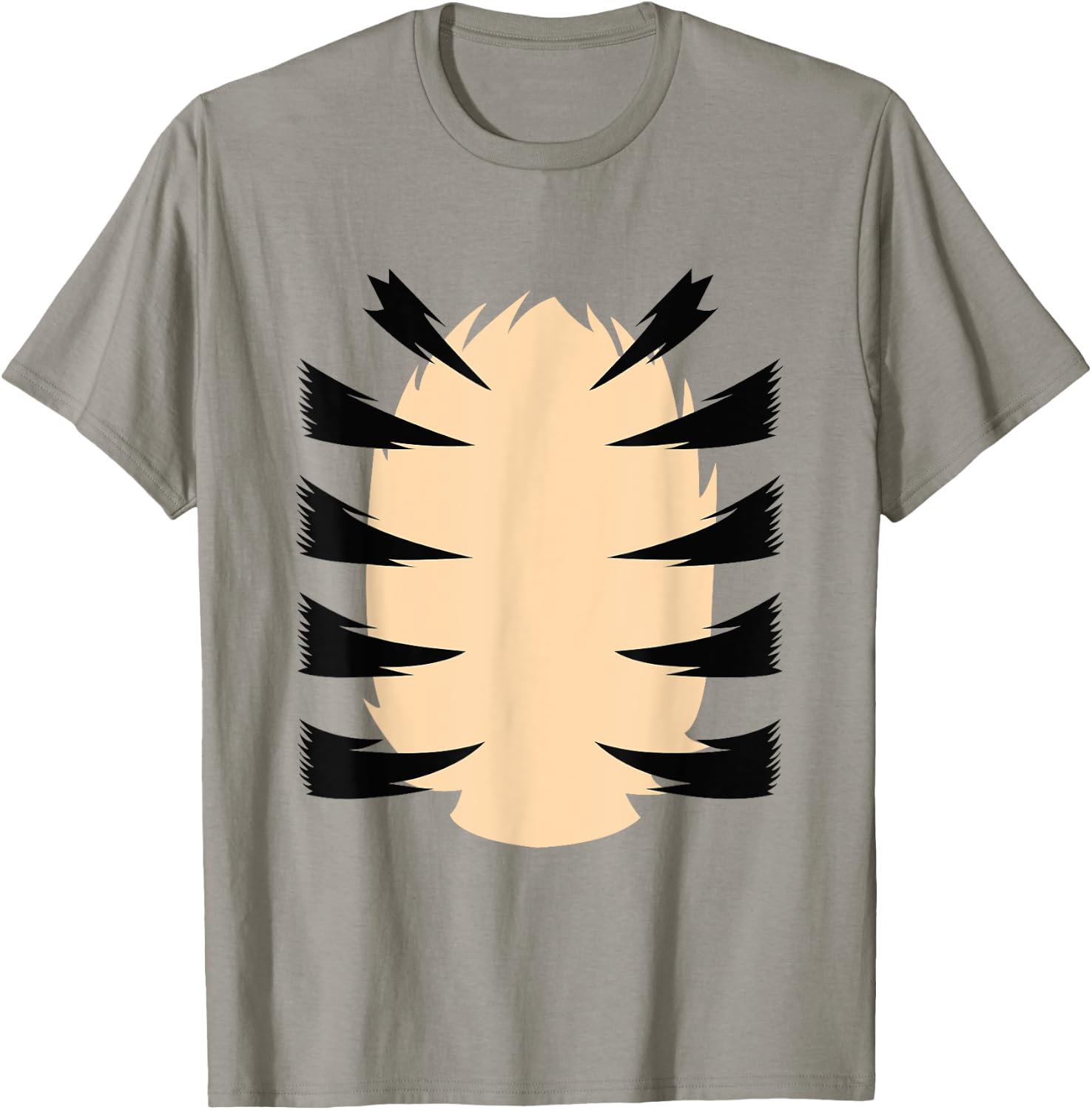 Funny Halloween Cute Tiger Belly Tiger Costume T-Shirt - T-Shirt | Sand