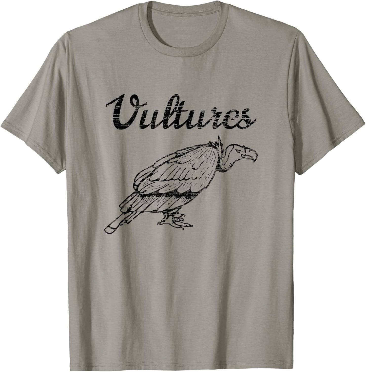 Vultures Classic New Wave Punk Rock Concert T-Shirt - T-Shirt | Sand