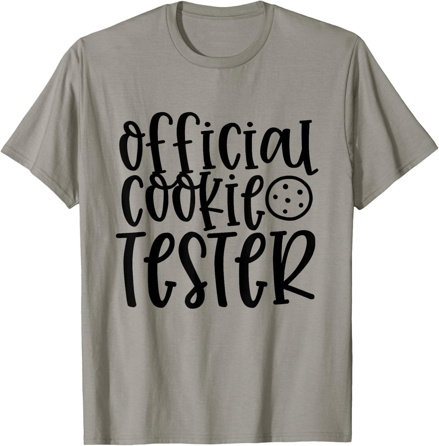 Official Cookie Tester Funny Christmas Xmas T-Shirt - T-Shirt | Sand