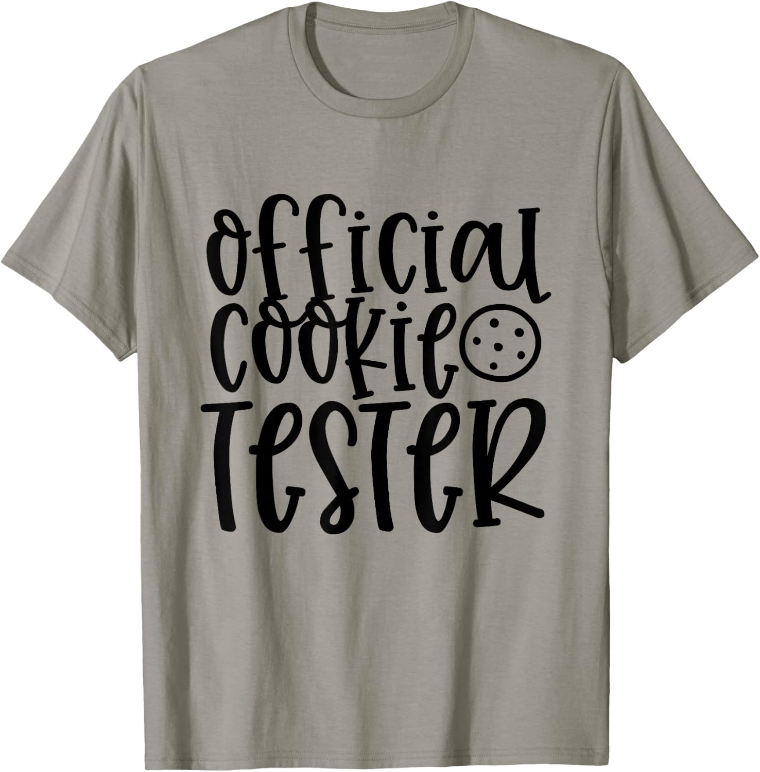 Official Cookie Tester Funny Christmas Xmas T-Shirt - T-Shirt | Sand