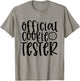 Official Cookie Tester Funny Christmas Xmas T-Shirt - T-Shirt | Sand