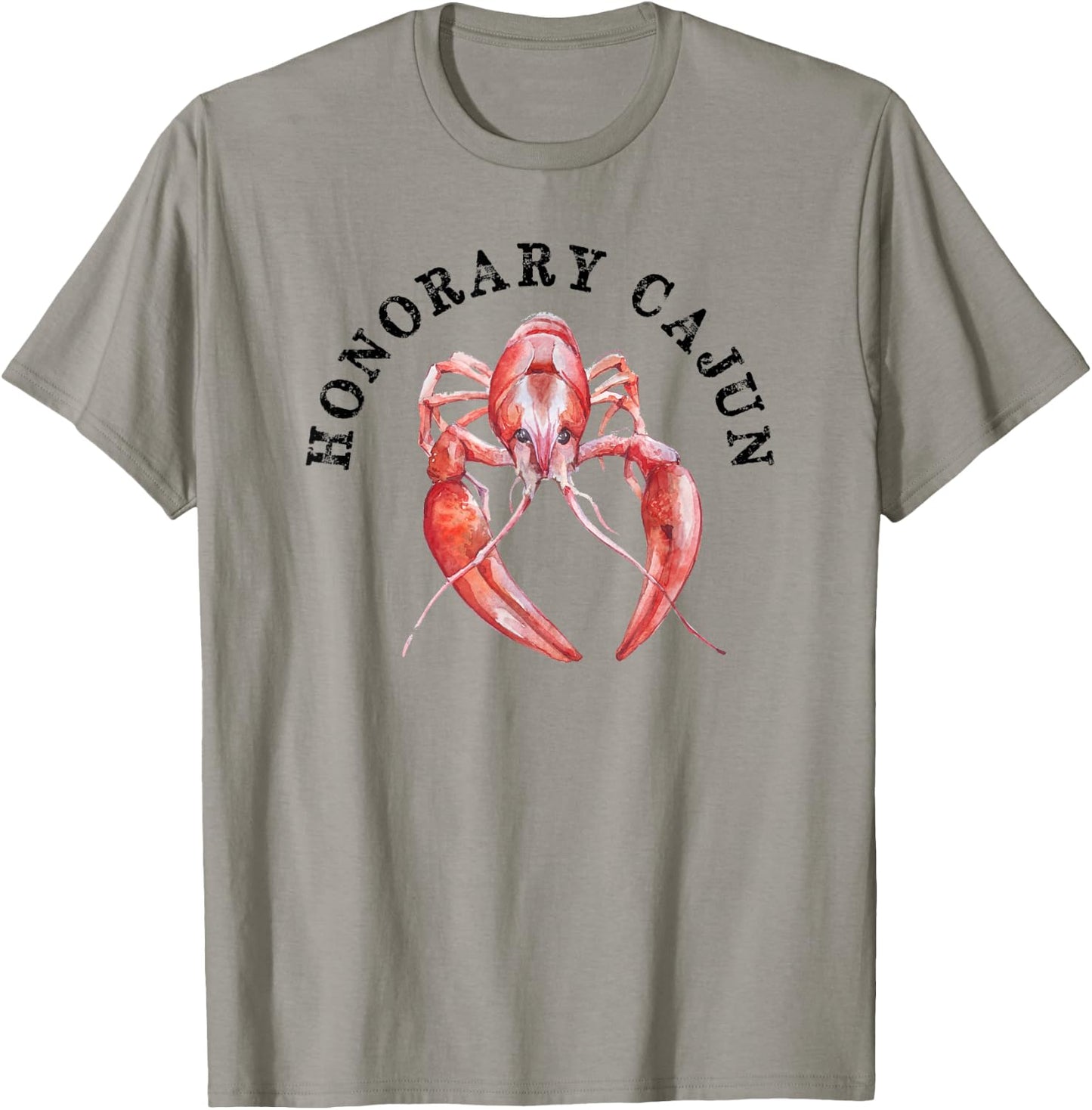 HONORARY CAJUN Funny Cajun Crawfish T-Shirt - T-Shirt | Sand
