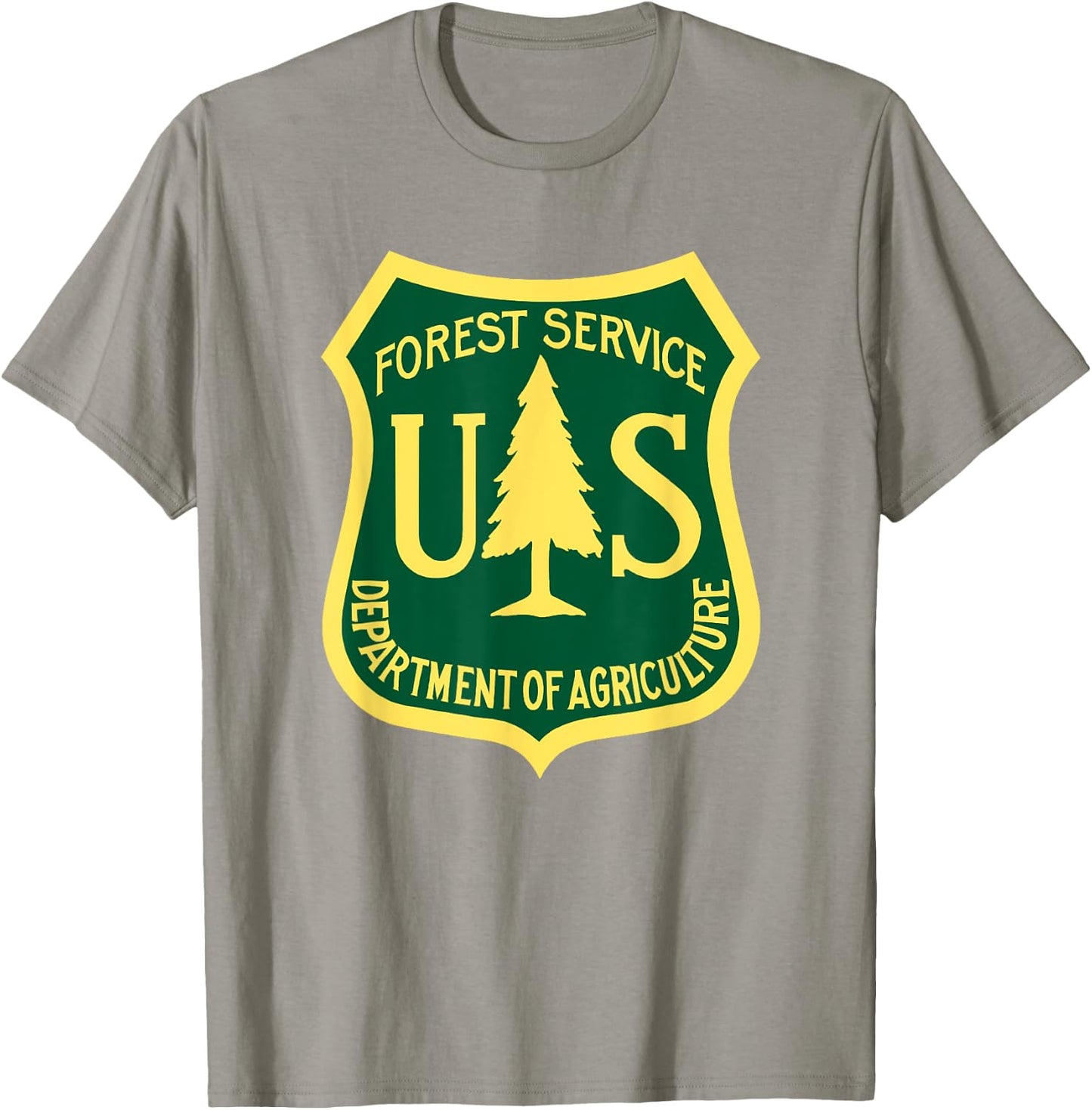 U.S Forest Service | Classic Logo T-Shirt - T-Shirt | Sand