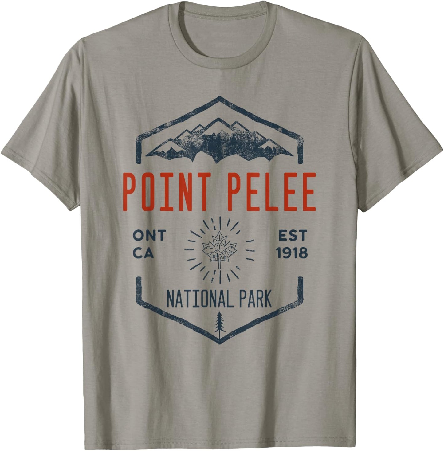 Point Pelee National Park Canada Vintage T-Shirt - T-Shirt | Sand