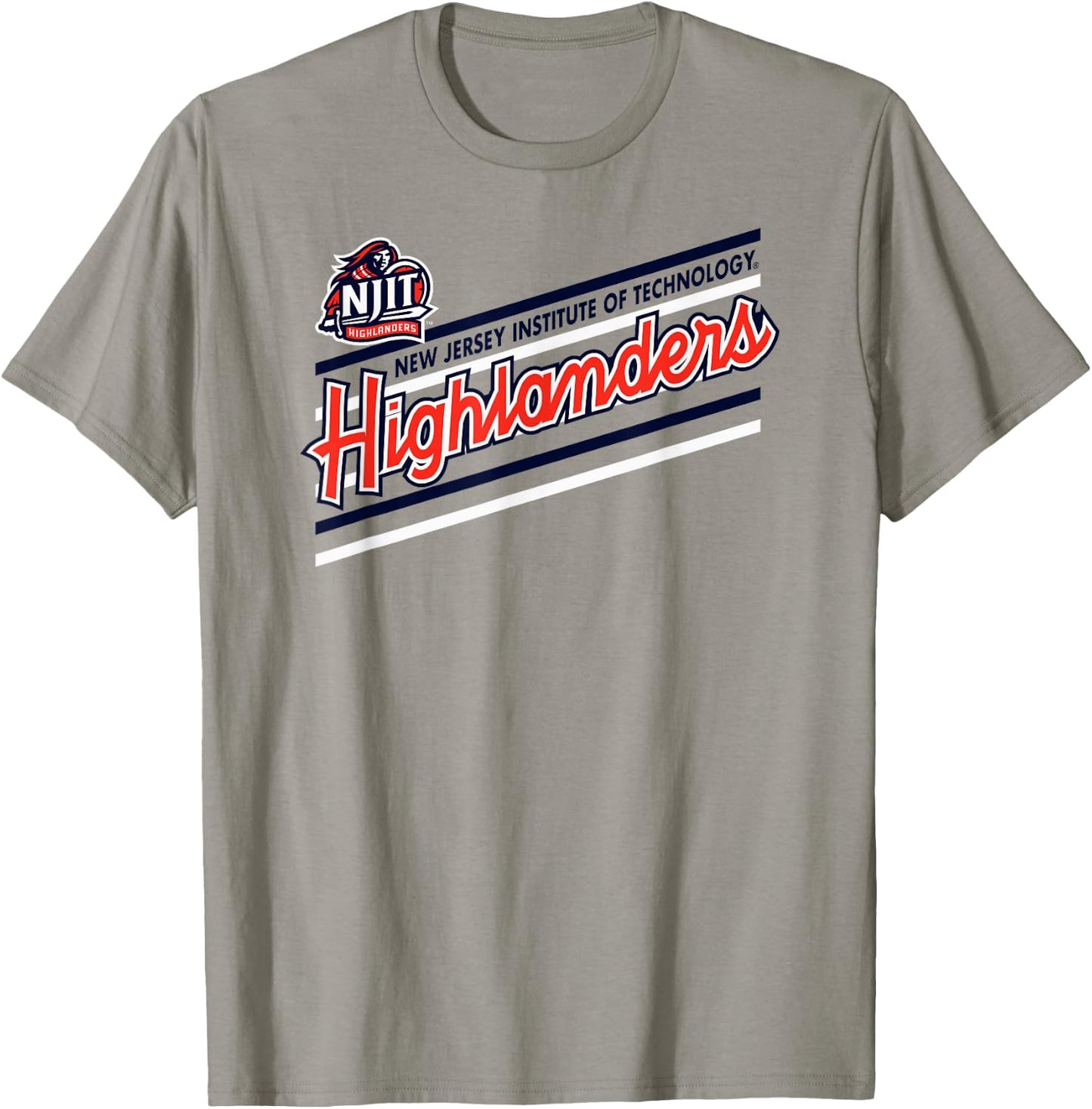 New Jersey Institute of Technology Highlanders Perform Gray T-Shirt - T-Shirt | Sand