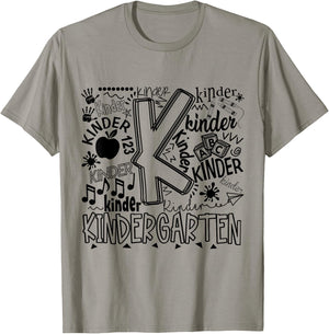 Nursery Typography Back To School Gift T-Shirt - T-Shirt | Sand