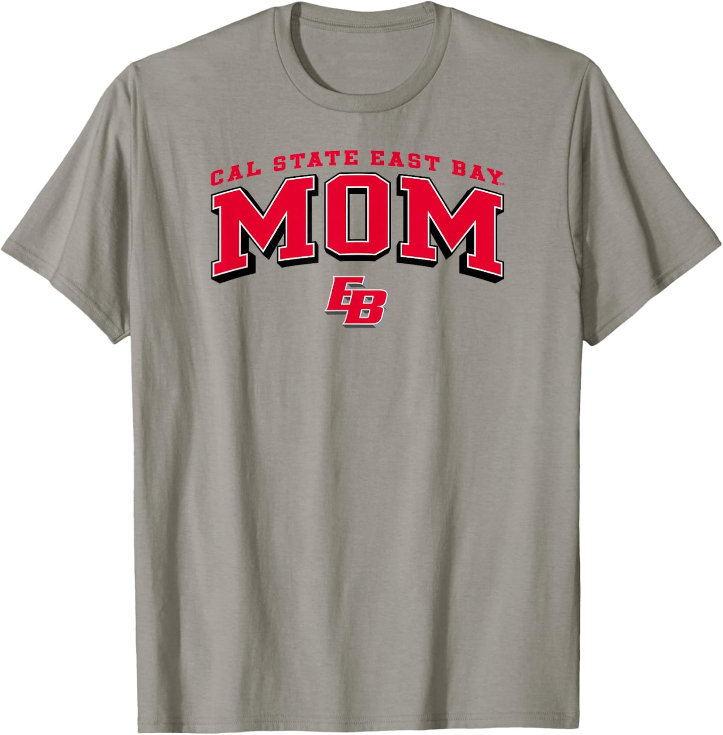Cal State East Bay Pioneers Mom Arch Officially Licensed T-Shirt - T-Shirt | Sand