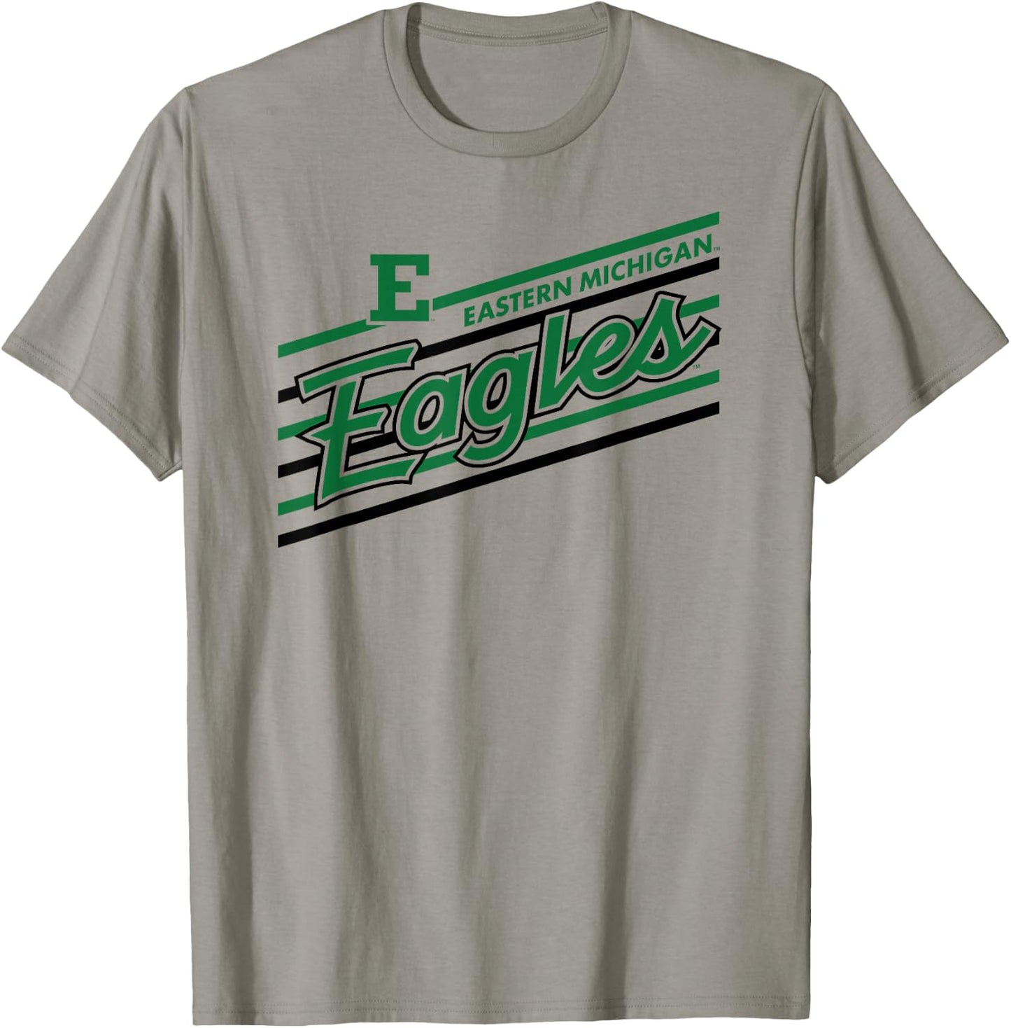 Eastern Michigan Eagles Retro Performer White T-Shirt - T-Shirt | Sand
