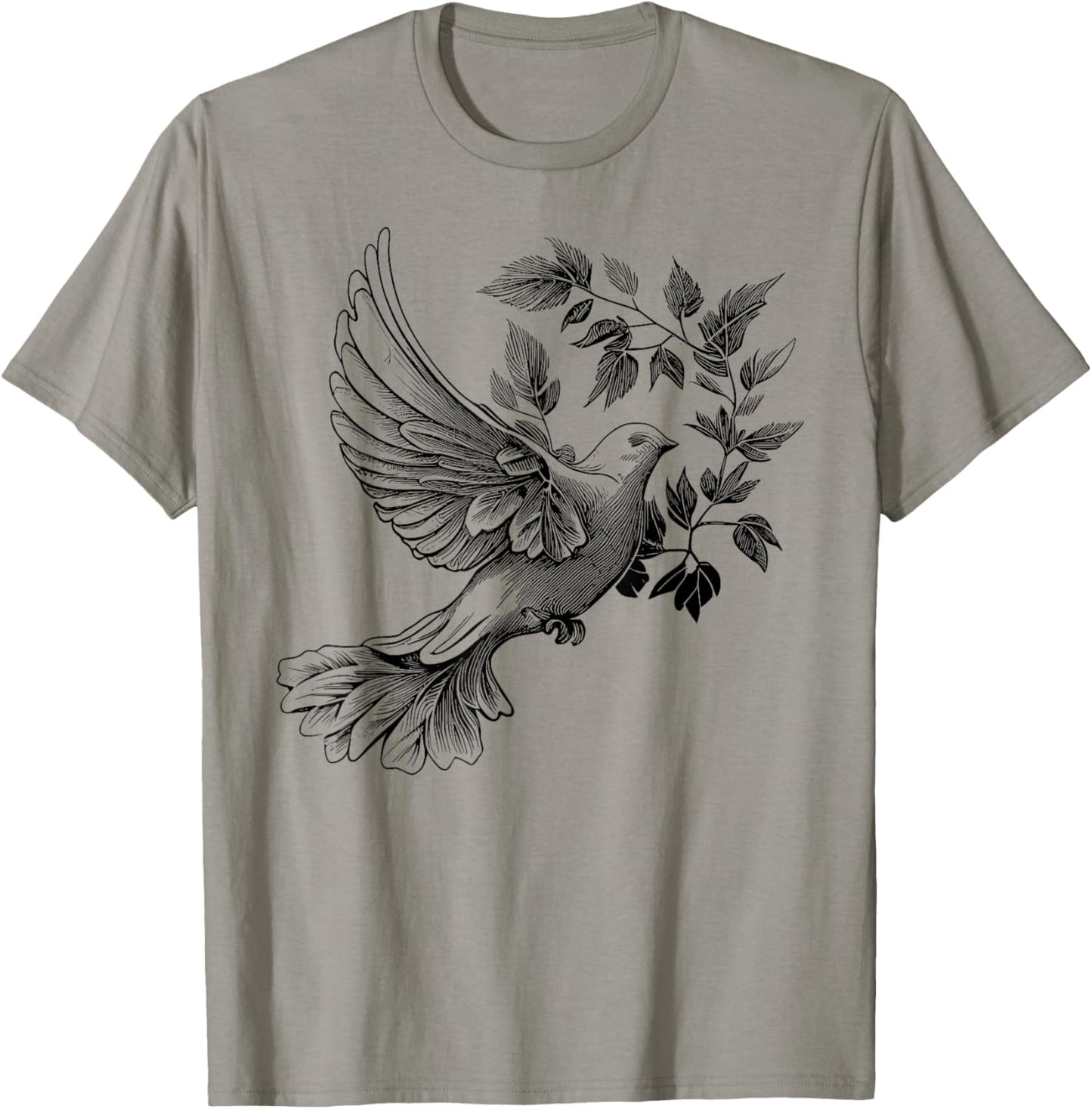 White dove of peace world peace white dove of peace T-Shirt - T-Shirt | Sand