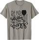Read Between The Wines Funny Wine Lover T-Shirt - T-Shirt | Sand
