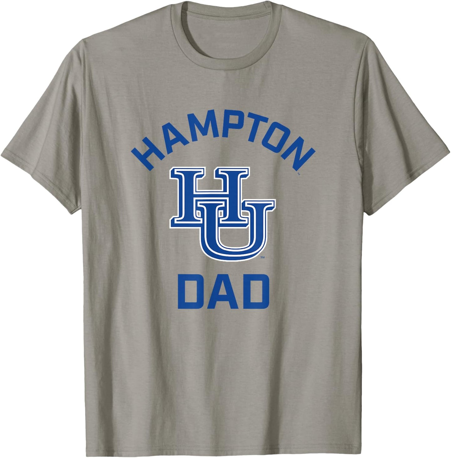 Hampton University Pirates Arched Dad T-Shirt - T-Shirt | Sand