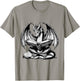 Dragon Reading Book Bookworm Books Dragon Lover Learning T-Shirt - T-Shirt | Sand