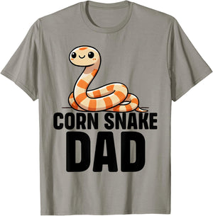 Corn Snake Pet Snake Funny Corn Snake Dad T-Shirt - T-Shirt | Sand
