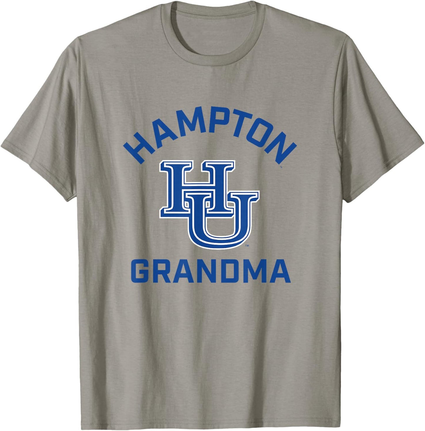 Hampton University Pirates Arched Grandma T-Shirt - T-Shirt | Sand