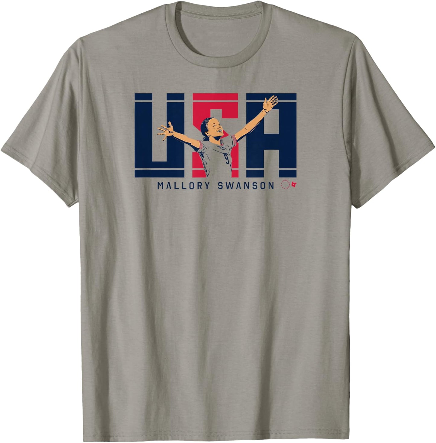 Mallory Swanson - USA - United States Women's Soccer T-Shirt - T-Shirt | Sand