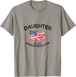Daughters American Revolution DAR Star Historic US Patriot T-Shirt - T-Shirt | Sand