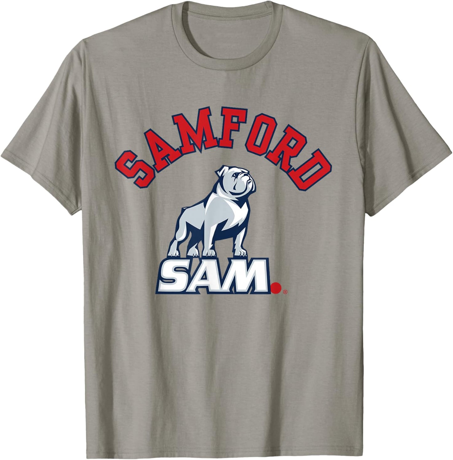 Samford Bulldogs | Official NCAA Merch | NCAFSAM04 T-Shirt - T-Shirt | Sand