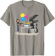 Aliens Happy Birthday Xen Cute Animated Big Chest Logo T-Shirt - T-Shirt | Sand