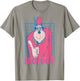 Disney A Goofy Movie Retro Vintage Neon Bigfoot Grid T-Shirt - T-Shirt | Sand