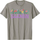 Wildflower Floral Sloan First Name Mother's Day Women T-Shirt - T-Shirt | Sand