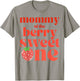 Mommy of the Berry Sweet One Strawberry Party T-Shirt - T-Shirt | Sand
